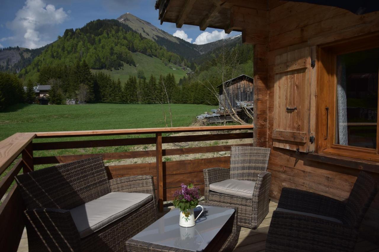 Chalet L'Armoy La Giettaz Exterior foto